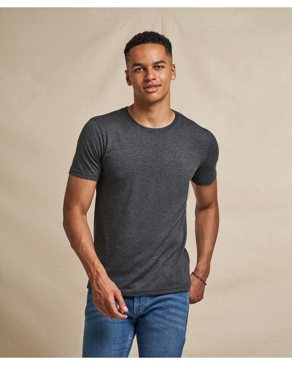 T-shirts AWDIS TRI-BLEND T voor bedrukking &amp; borduring