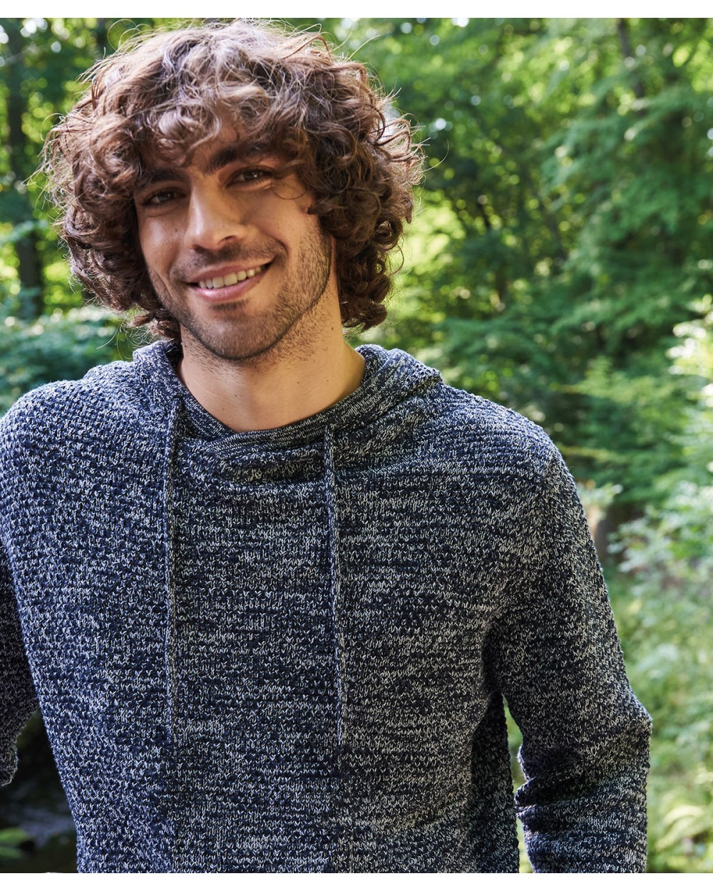 Sweaters & hoodies AWDIS Iguazu Regen Knitted Hoody voor bedrukking &amp; borduring