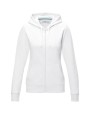 Sweat-shirts personnalisable ELEVATE Sweat full zip à capuche Ruby bio femme