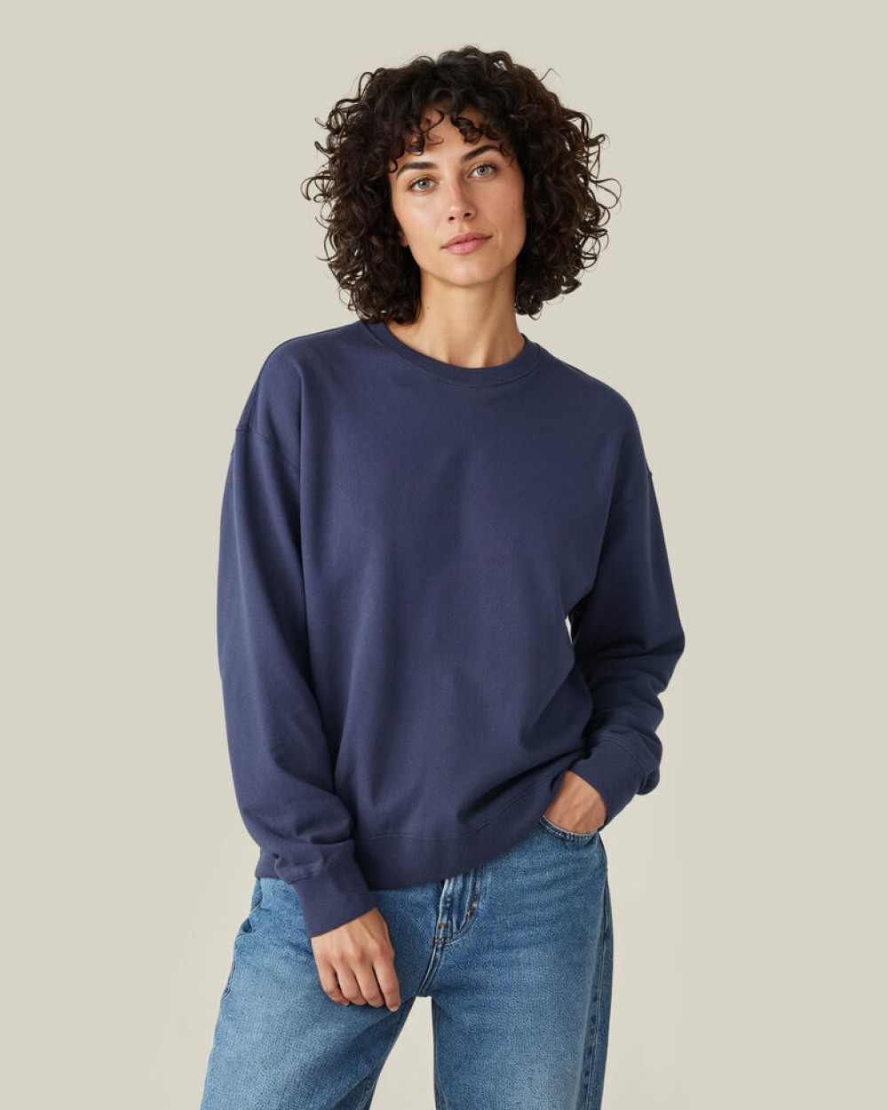 Sweaters & hoodies UNTAGGED MOVEMENT UM Crewneck (OCS-RCS) 
Loose Fit Unisex voor bedrukking &amp; borduring