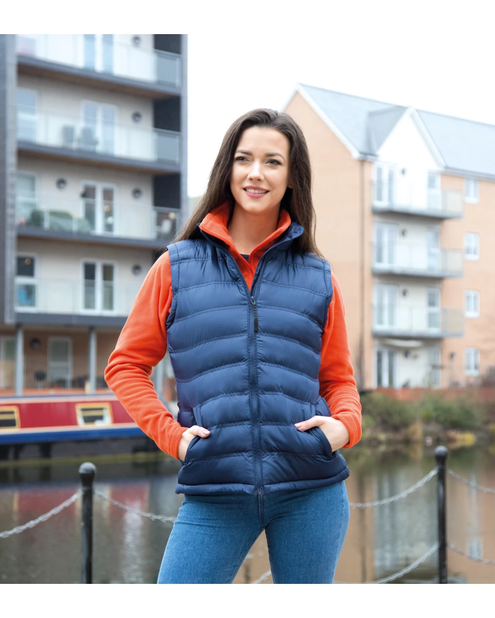 RESULT WOMENS ICE BIRD PADDED GILET Jacken personalisierbar
