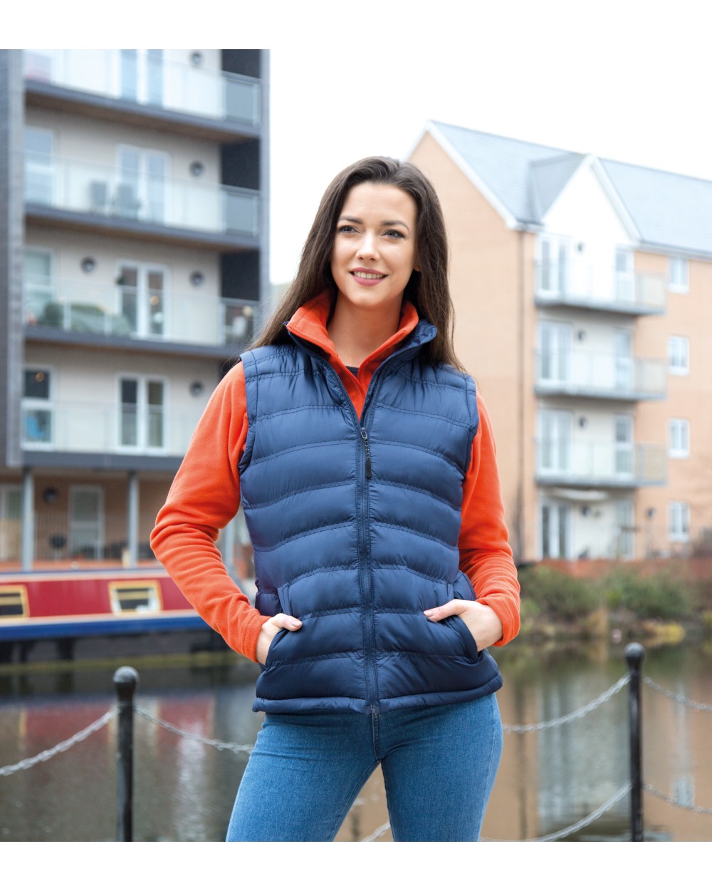 Jassen RESULT WOMENS ICE BIRD PADDED GILET voor bedrukking &amp; borduring