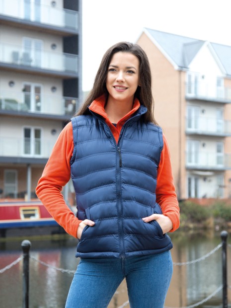 Vestes à personnaliser RESULT WOMENS ICE BIRD PADDED GILET 