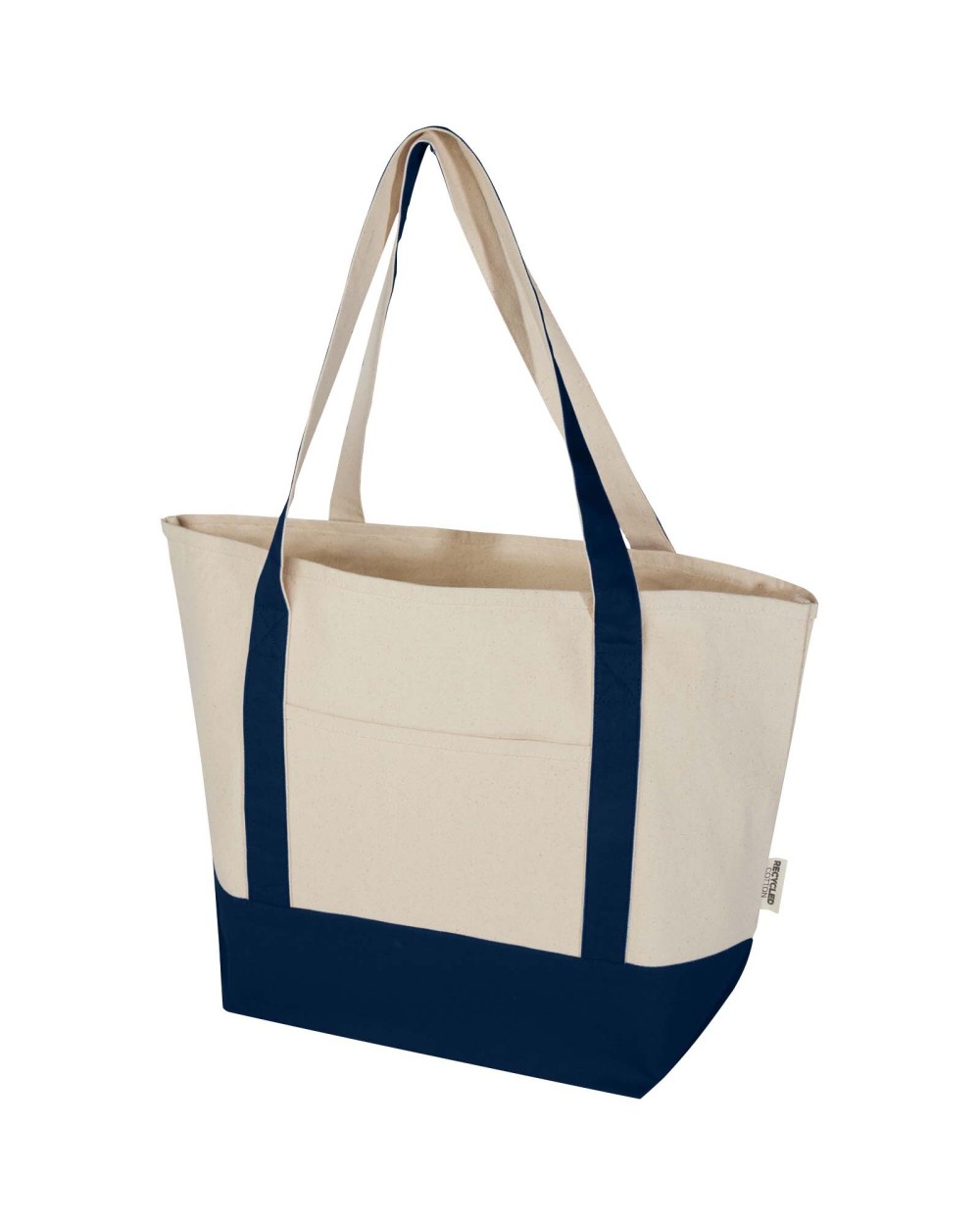 Tote bags 4DO Sam draagtas van 320 g/m² GRS gerecycled katoen voor bedrukking &amp; borduring