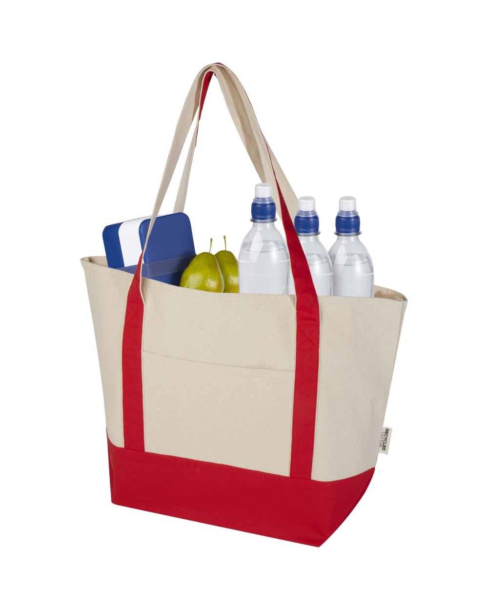 Tote bags personnalisable 4DO Sac shopping Sam en coton recyclé GRS 320 g/m²