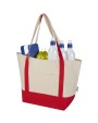 Tote bags 4DO Sam draagtas van 320 g/m² GRS gerecycled katoen voor bedrukking &amp; borduring