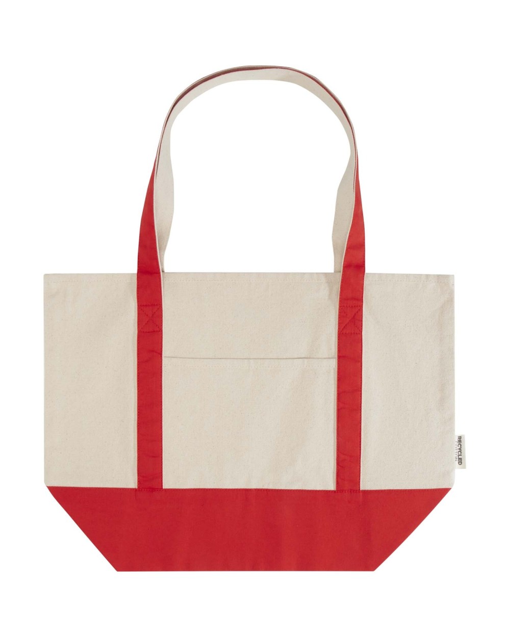 Tote bags 4DO Sam draagtas van 320 g/m² GRS gerecycled katoen voor bedrukking &amp; borduring