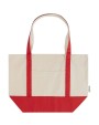 Tote bags 4DO Sam draagtas van 320 g/m² GRS gerecycled katoen voor bedrukking &amp; borduring