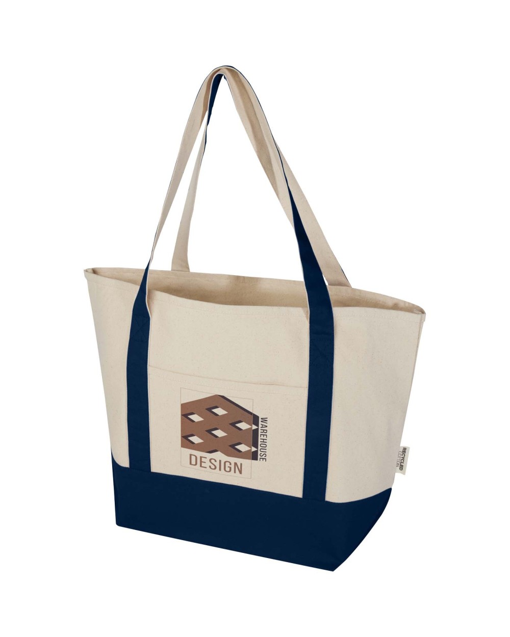 Tote bags personnalisable 4DO Sac shopping Sam en coton recyclé GRS 320 g/m²