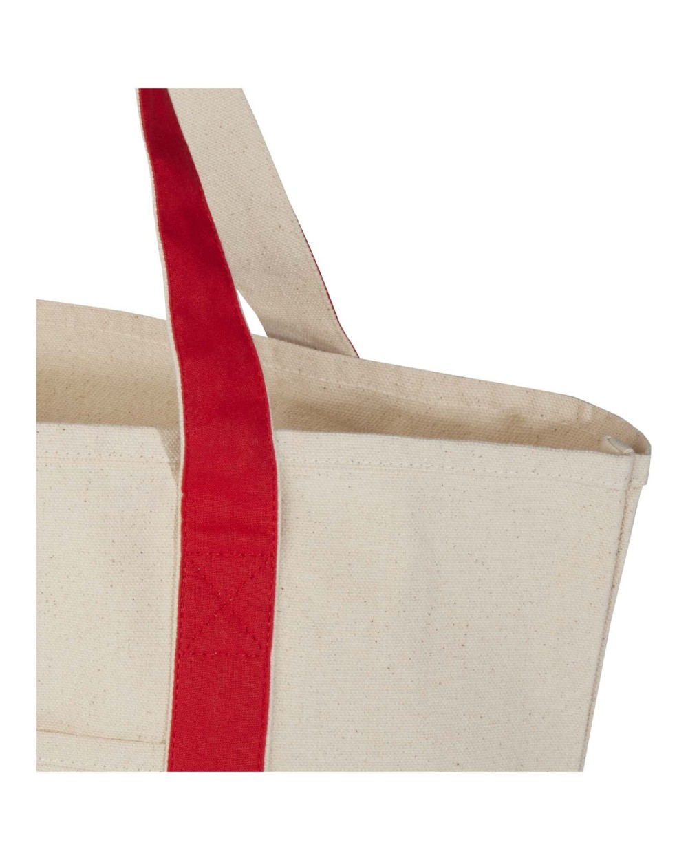 Tote bags 4DO Sam draagtas van 320 g/m² GRS gerecycled katoen voor bedrukking &amp; borduring