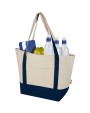 Tote bags 4DO Sam draagtas van 320 g/m² GRS gerecycled katoen voor bedrukking &amp; borduring