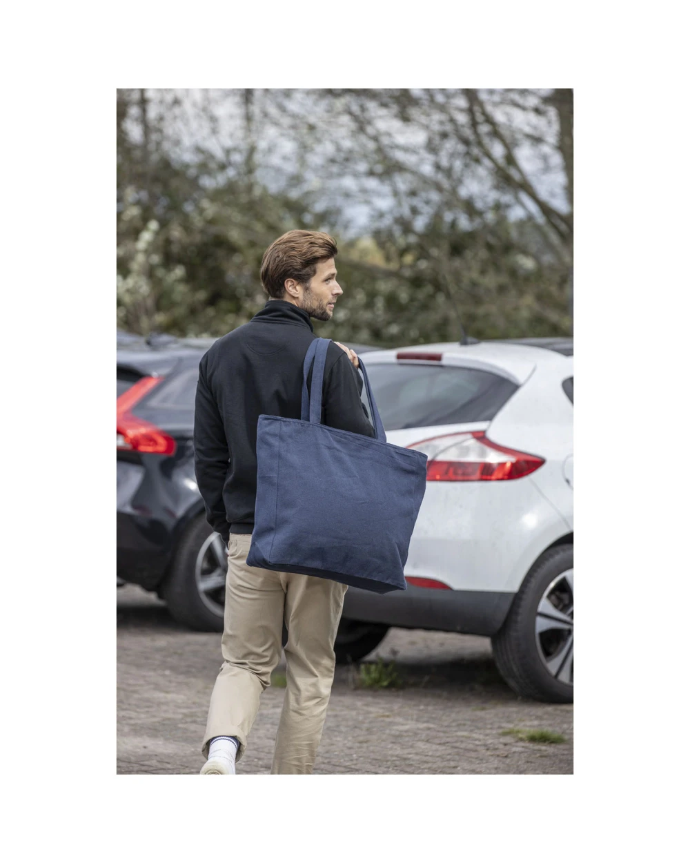 Tote bags personnalisable 4DO Sac shopping Weekender recyclé 500 g/m² Aware™