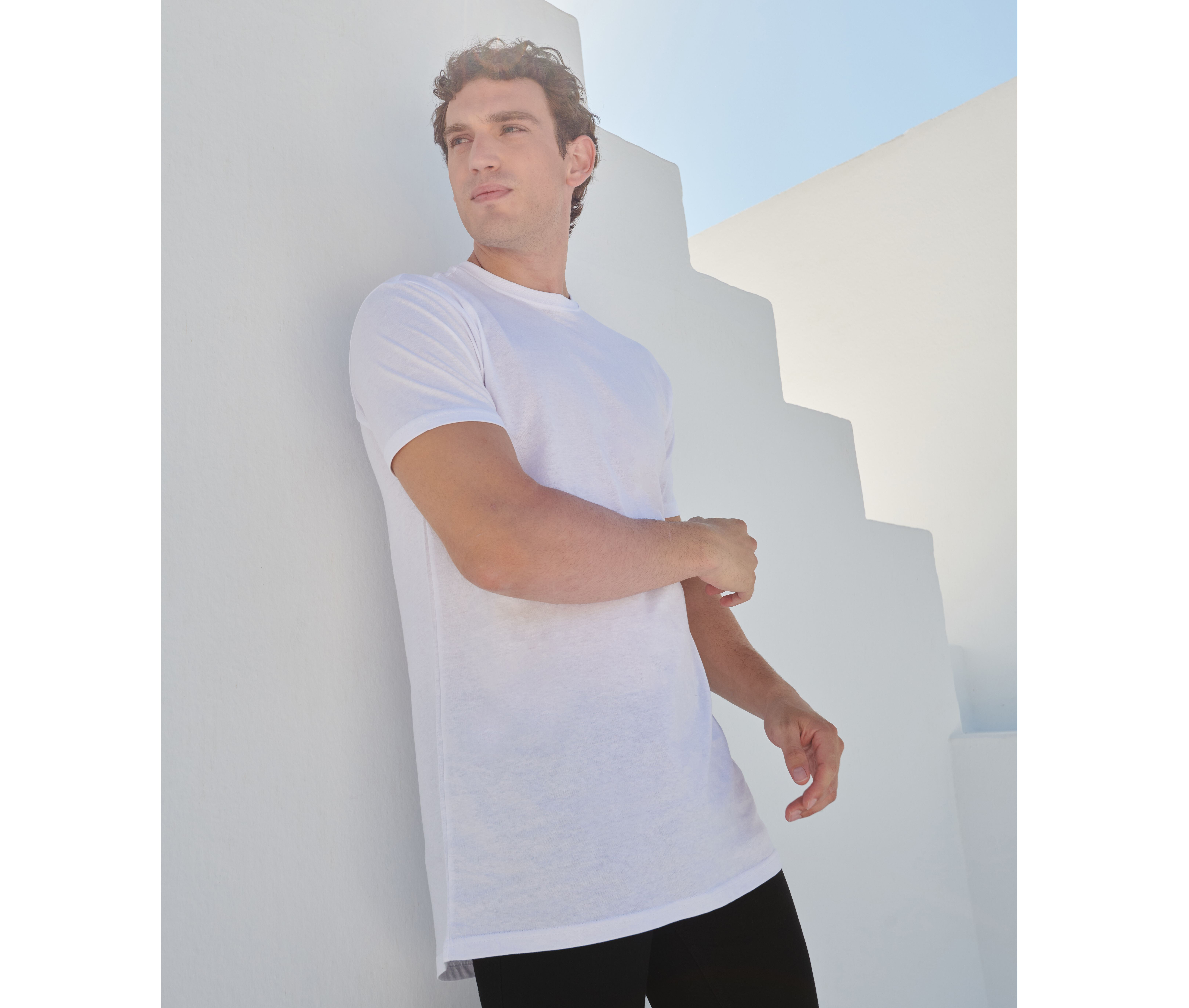 T-Shirts personnalisable SKINNIFIT MEN'S LONGLINE T