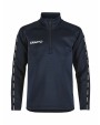 CRAFT Squad 2.0 Half Zip Jr Sweatshirts personalisierbar