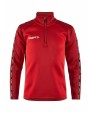 CRAFT Squad 2.0 Half Zip Jr Sweatshirts personalisierbar