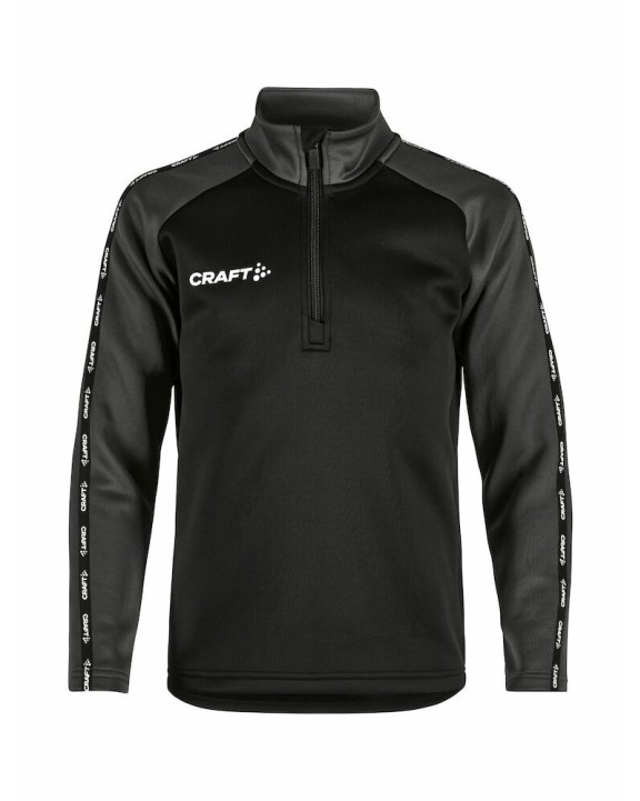 CRAFT Squad 2.0 Half Zip Jr Sweatshirts personalisierbar