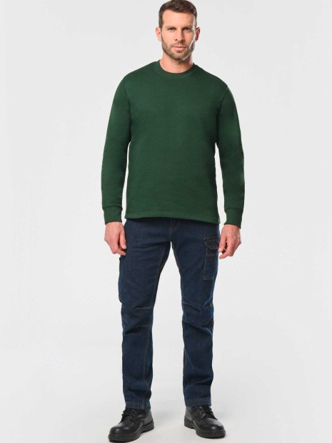 Pantalons à personnaliser WK. DESIGNED TO WORK Pantalon Denim multipoches homme 