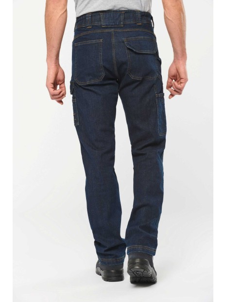 WK. DESIGNED TO WORK Pantalon Denim multipoches homme  personnalisable