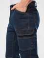 Pantalons à personnaliser WK. DESIGNED TO WORK Pantalon Denim multipoches homme 