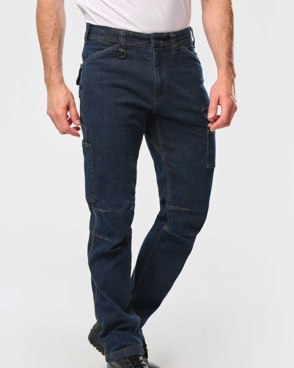 Pantalons personnalisable WK. DESIGNED TO WORK Pantalon Denim multipoches homme