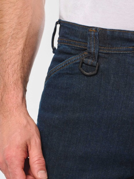 Pantalons à personnaliser WK. DESIGNED TO WORK Pantalon Denim multipoches homme 