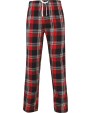 Broeken SKINNIFIT Men's tartan lounge broek voor bedrukking &amp; borduring