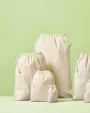 Tassen & Zakken NUTSHELL Recycled cotton stuff bag voor bedrukking &amp; borduring
