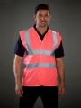 Gilets de sécurité à personnaliser YOKO Fluo 2 Band+Brace Waistcoat 