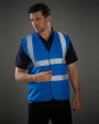 Gilets de sécurité personnalisable YOKO Fluo 2 Band+Brace Waistcoat