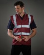 Gilets de sécurité personnalisable YOKO Fluo 2 Band+Brace Waistcoat