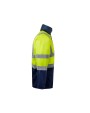 VELILLA 4-IN-1 TWO-TONE HIGH VISIBILITY PARKA Jacken personalisierbar