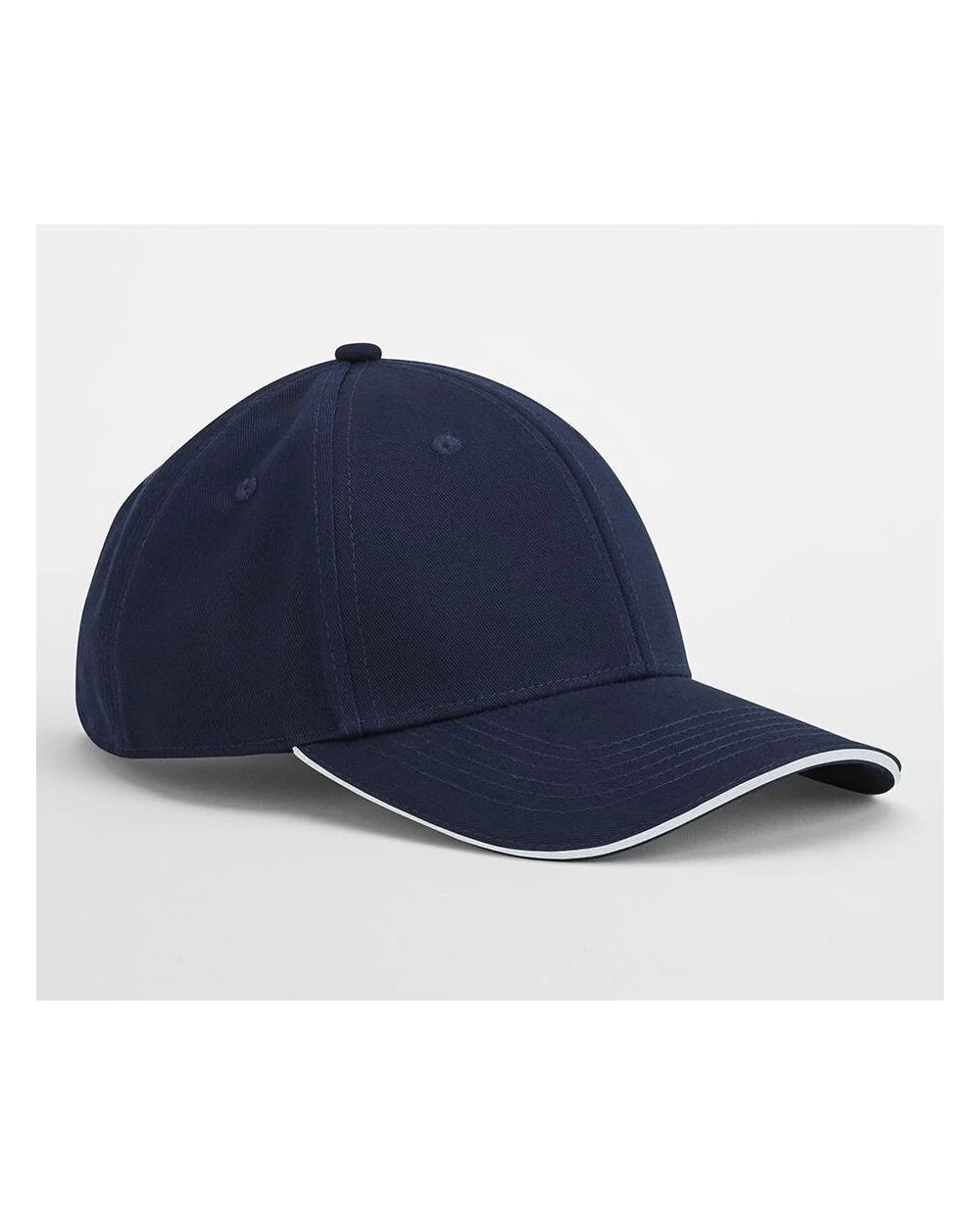BEECHFIELD EARTHAWARE® CLASSIC ORGANIC COTTON 6 PANEL CAP - SANDWICH PEAK Kappen personalisierbar