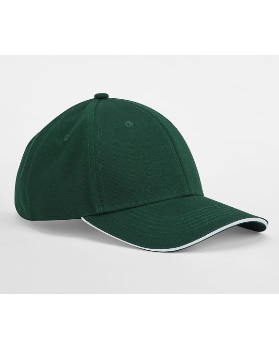 BEECHFIELD EARTHAWARE® CLASSIC ORGANIC COTTON 6 PANEL CAP - SANDWICH PEAK Kappen personalisierbar