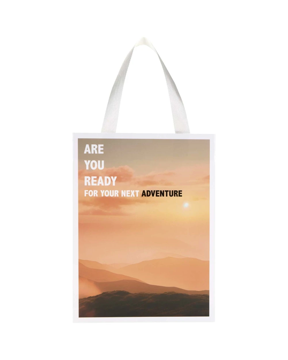 4DO Smartfold Papiertüte, 210 g/m², mit Bandgriffen und matter Laminierung – 24 x 10 x 32 cm Taschen personalisierbar