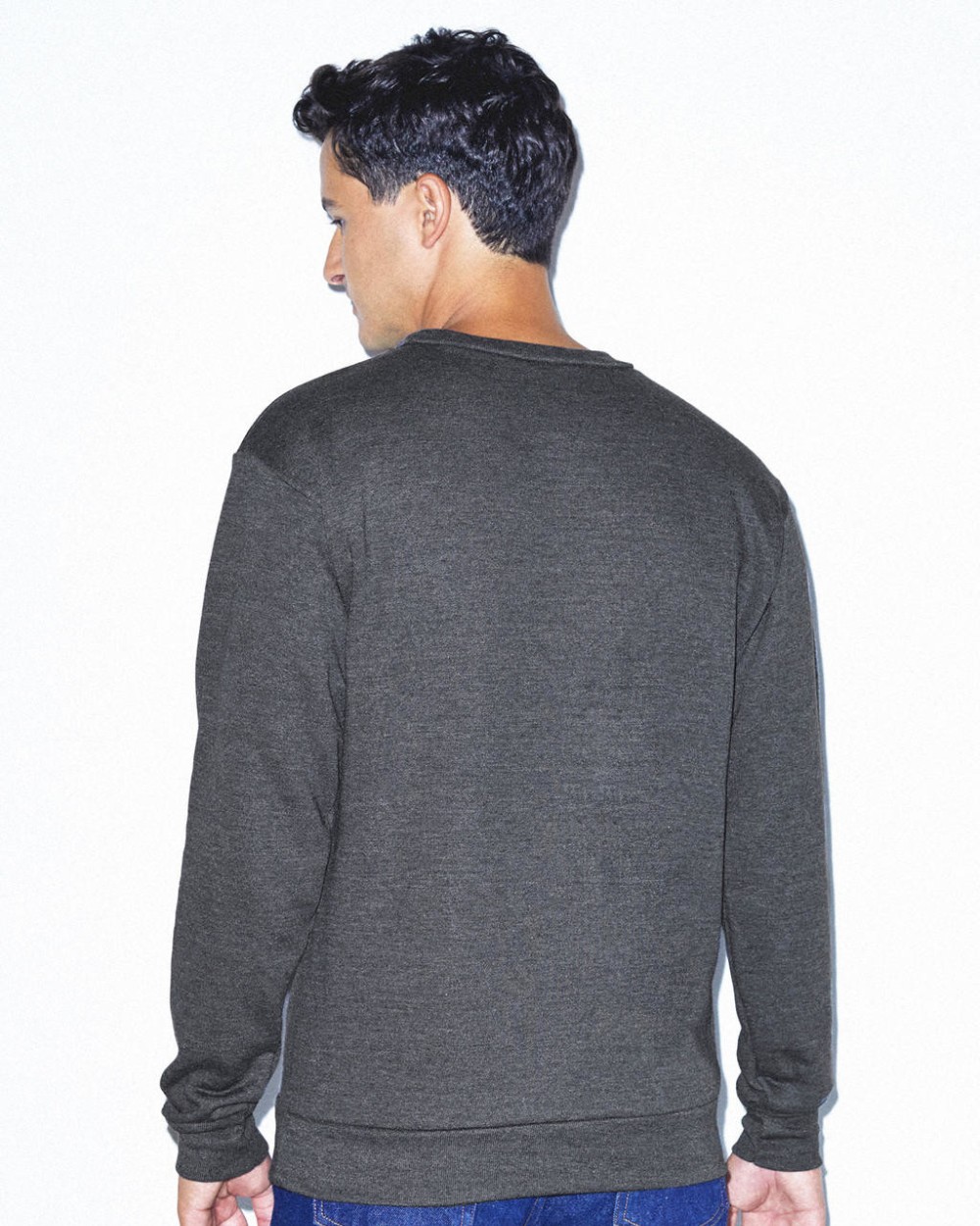 Sweat-shirts personnalisable AMERICAN APPAREL Unisex Flex Fleece Drop Shoulder Sweatshirt
