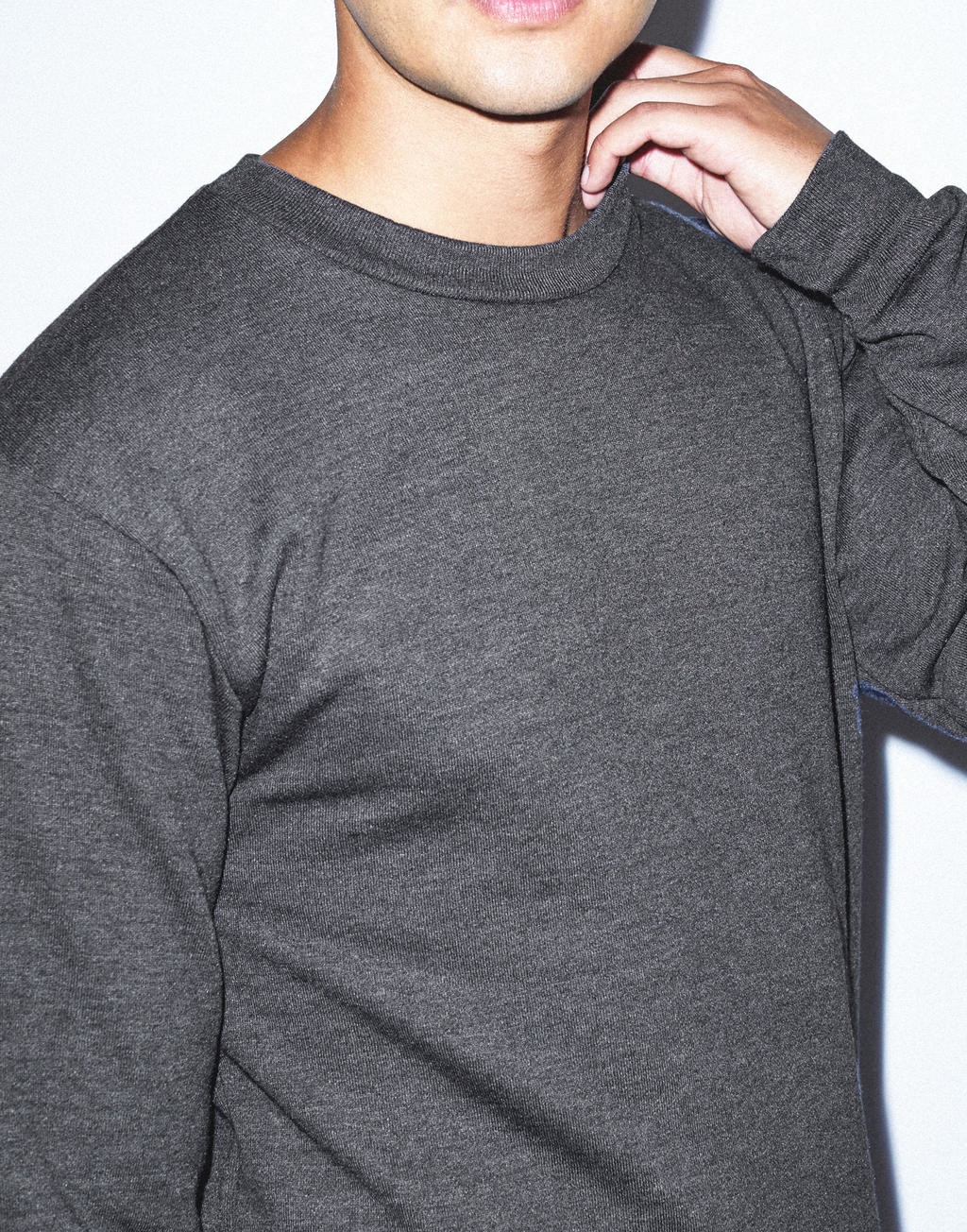 Sweaters & hoodies AMERICAN APPAREL Unisex Flex Fleece Drop Shoulder Sweatshirt voor bedrukking &amp; borduring