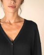 Pulls personnalisable SPASSO Cardigan écoresponsable en lyocell femme