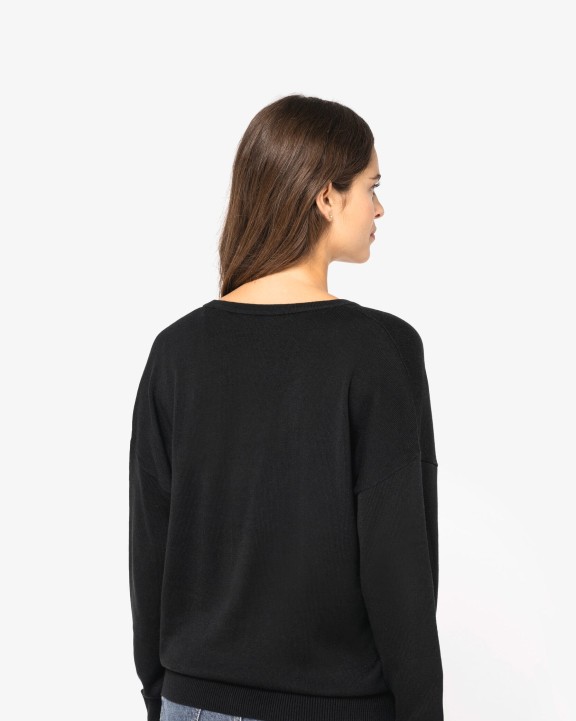 Pulls personnalisable SPASSO Cardigan écoresponsable en lyocell femme