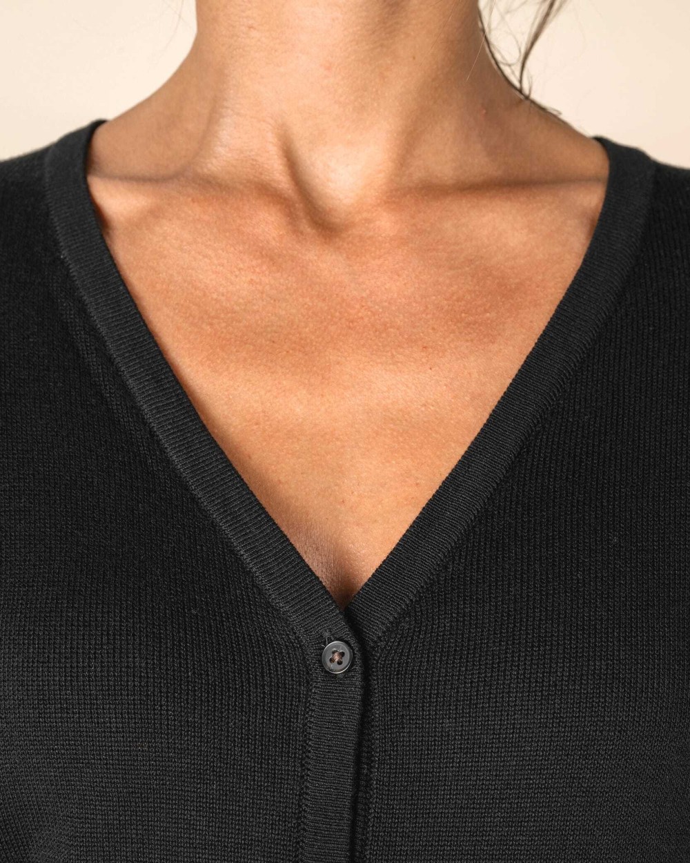 Pulls personnalisable SPASSO Cardigan écoresponsable en lyocell femme