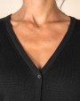 Pulls personnalisable SPASSO Cardigan écoresponsable en lyocell femme