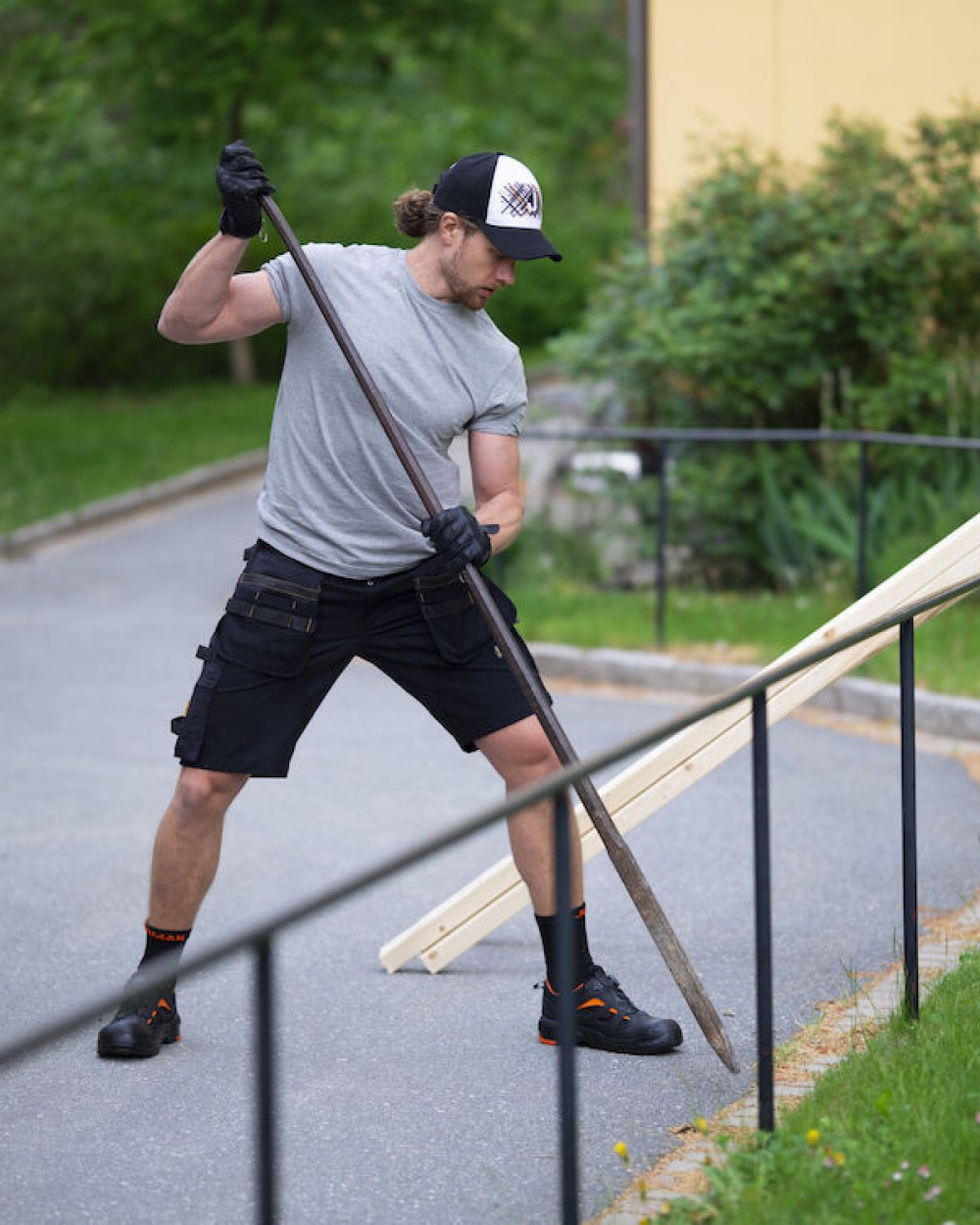 Bermuda's & Shorts JOBMAN 2168 Stretch Shorts HP voor bedrukking &amp; borduring