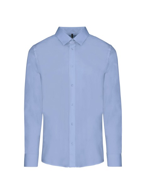 KARIBAN Chemise popeline manches longues homme /api/colors/7cd11260-06e9-4679-96ce-f0c0cca5092d personnalisable