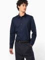 Chemises à personnaliser KARIBAN Chemise popeline manches longues homme 