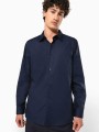 Chemises à personnaliser KARIBAN Chemise popeline manches longues homme 