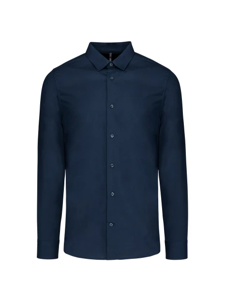 KARIBAN Chemise popeline manches longues homme /api/colors/b68891a9-1d28-4f7a-8deb-775c45027afd personnalisable