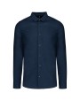 Chemises personnalisable KARIBAN Chemise popeline manches longues homme