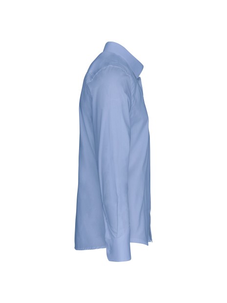 KARIBAN Chemise popeline manches longues homme /api/colors/7cd11260-06e9-4679-96ce-f0c0cca5092d personnalisable