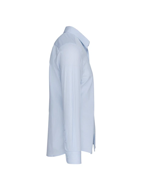 KARIBAN Chemise popeline manches longues homme /api/colors/fa165c96-7734-4f2b-b5a3-b014058a0dfc personnalisable