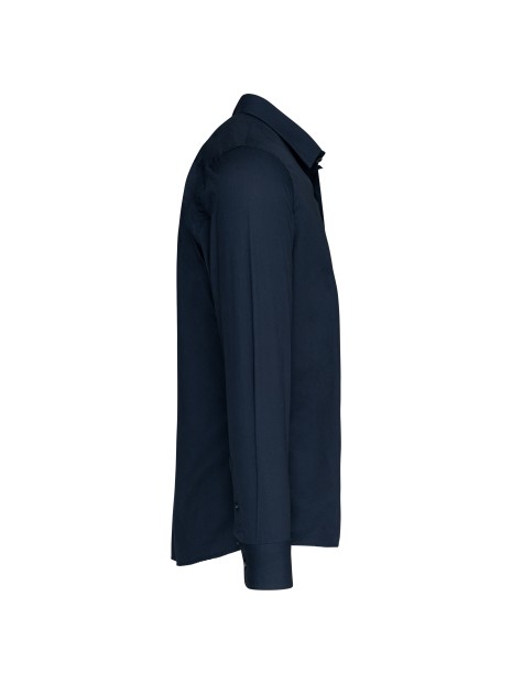 KARIBAN Chemise popeline manches longues homme /api/colors/b68891a9-1d28-4f7a-8deb-775c45027afd personnalisable