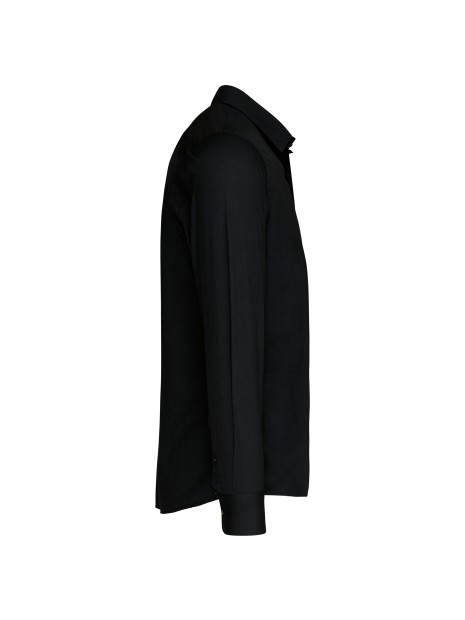 KARIBAN Chemise popeline manches longues homme /api/colors/b9fdad4a-5e94-45cb-8c03-c08b349b28c3 personnalisable